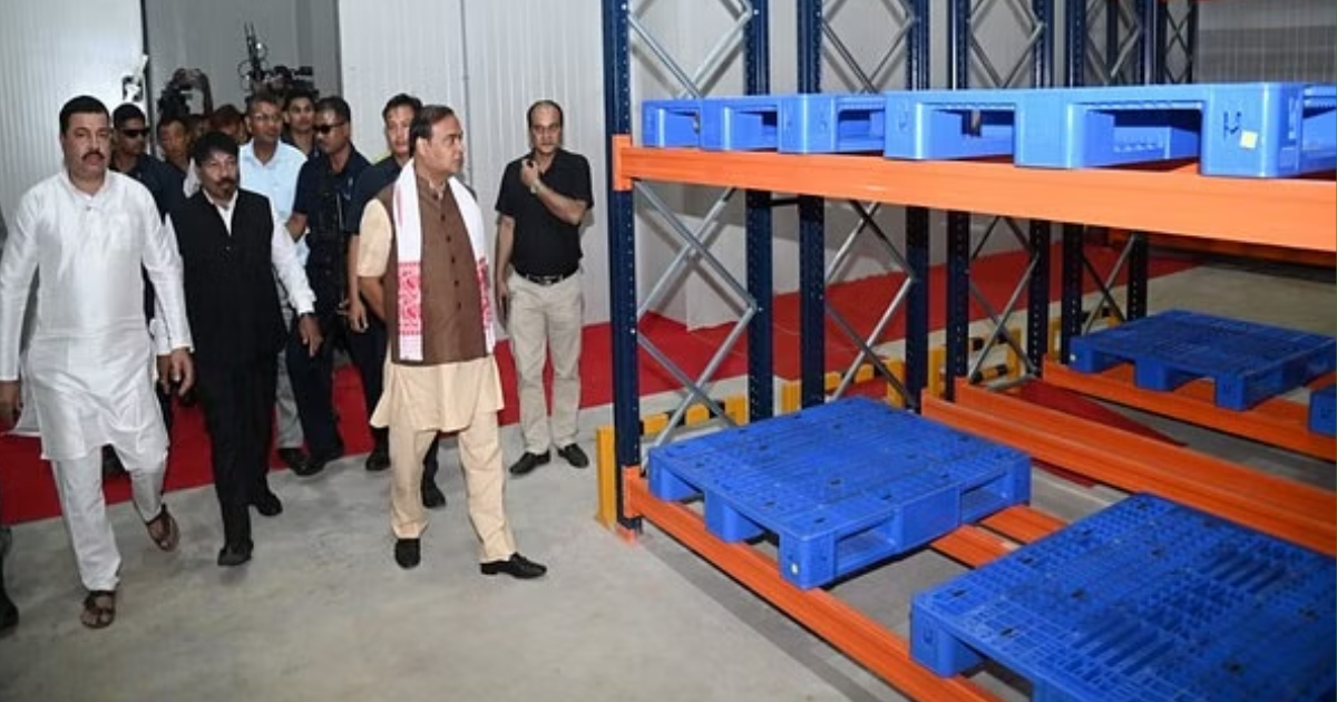 Assam gets 5,000-tonne capacity cold storage, the state's largest